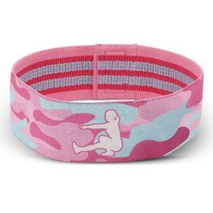 Light Resistance Glute  Bands Suzie B - Pink Camo